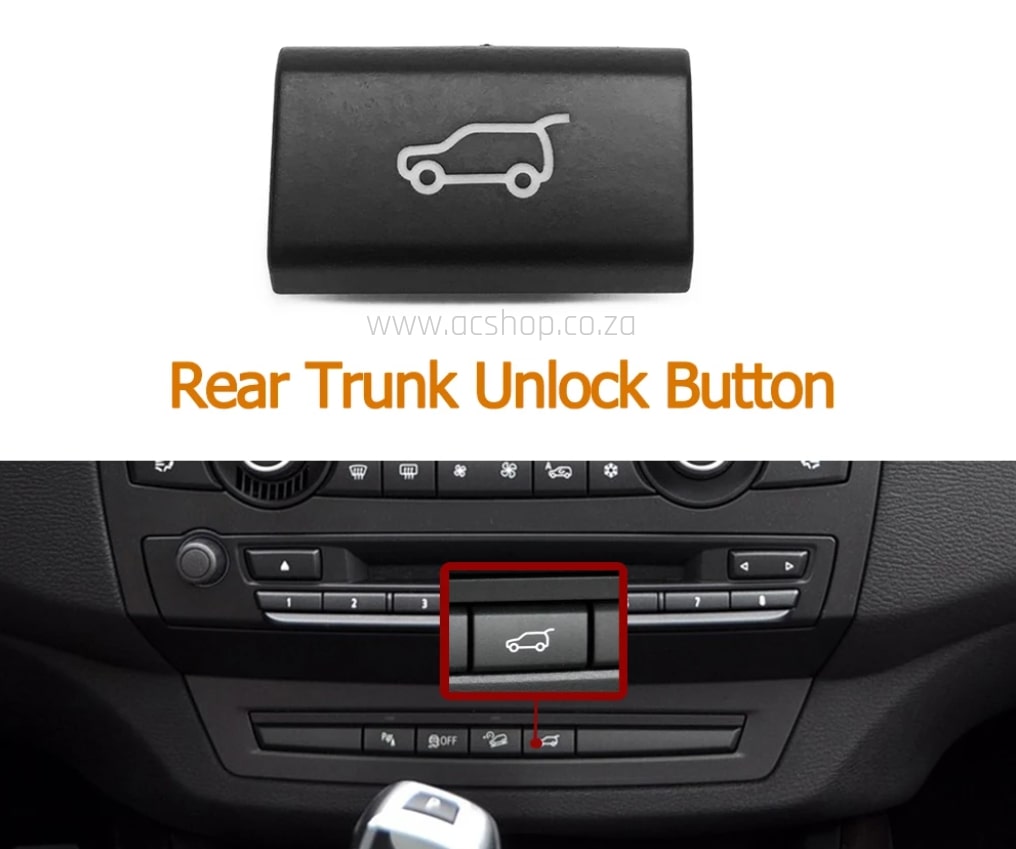 BMW E70 X5 Boot Release Button Cover