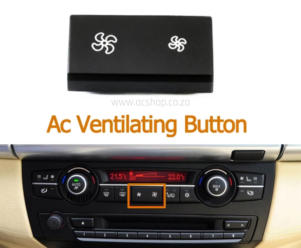 BMW E70 X5 Air Conditioning Ventilating Button Cover