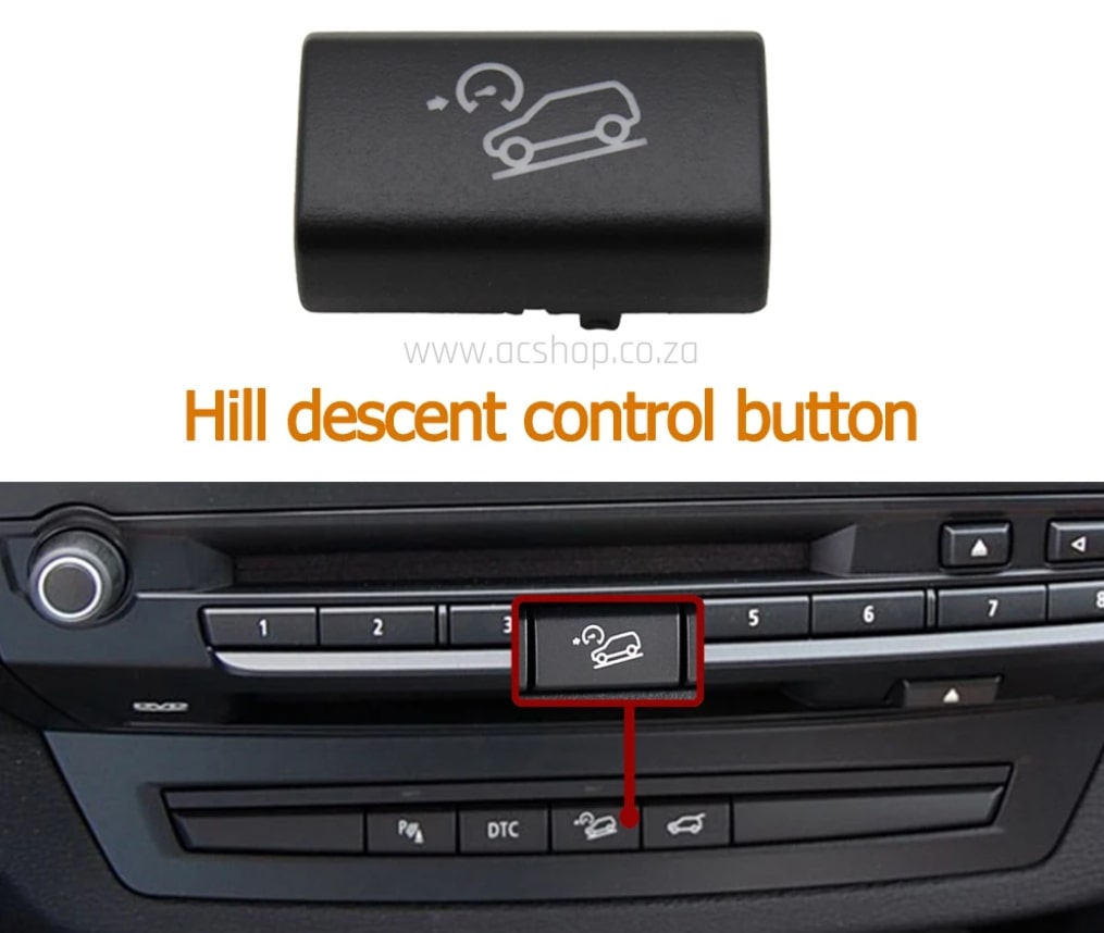 BMW E70 X5 Hill Descent Control Button Cover