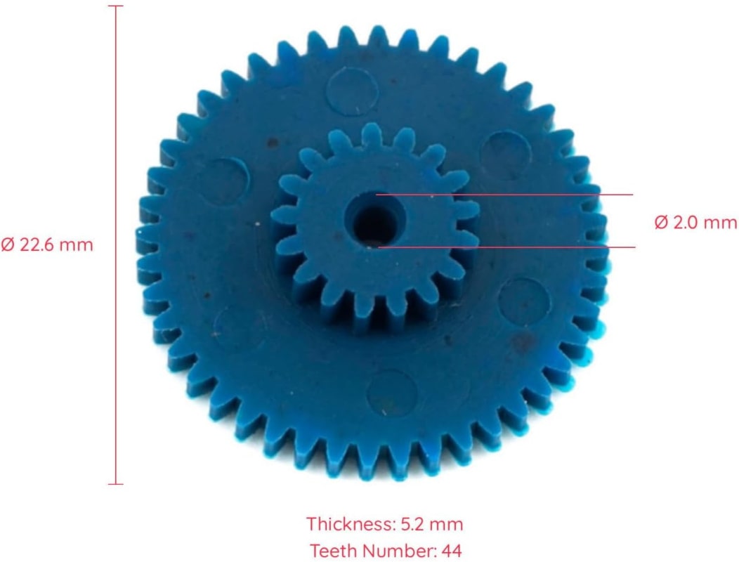 VDO Speedometer Odometer Cluster Repair Gear 44x17