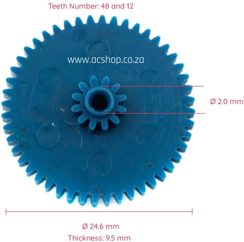 VDO Speedometer Odometer Cluster Repair Gear 48x12