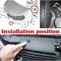 6997.T2 Peugeot/Citroën Rivet Clips