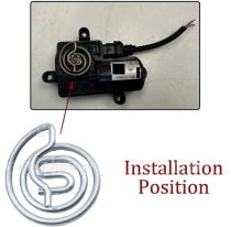 Mercedes W205 Electronic Exhaust Actuator Repair Spring