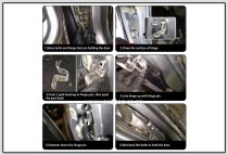 Nissan Navara 1997-2005 Door Hinge Repair Kit