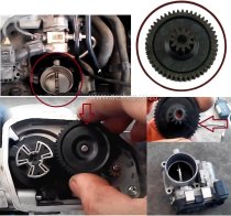 VW Audi Throttle Body Repair Gear
