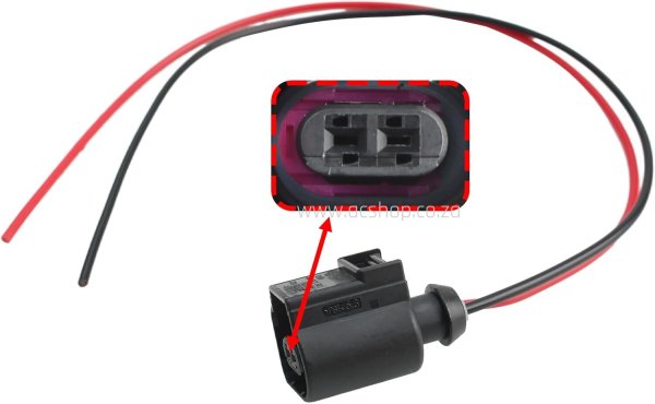 8K0973702 Audi VW 2 pin Aircon Pump Connector