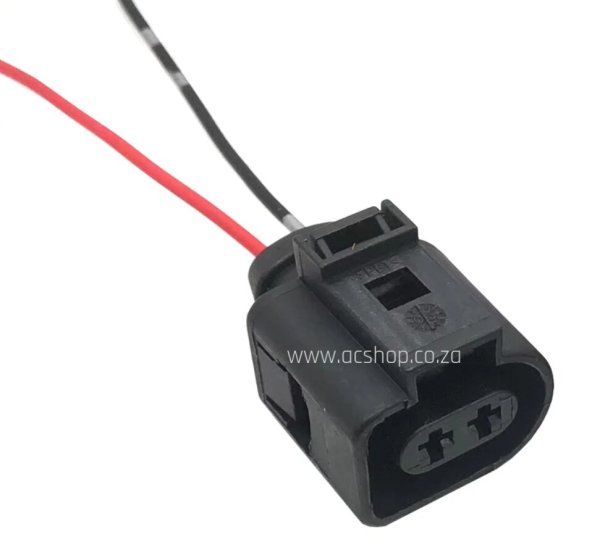 6X0973722G 2-Pin Connector VW Audi
