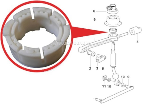BMW E30 Gear Selector Bush