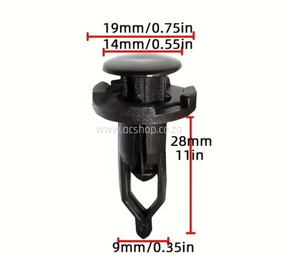 52161-02020 Toyota Push-Type Rivet