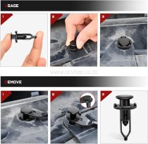 52161-02020 Toyota Push-Type Rivet