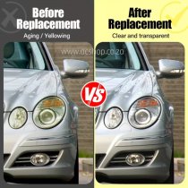 Mercedes W211 Headlight Lens Replacement