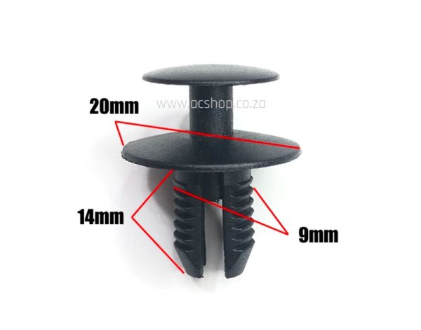 A2019900292 Mercedes W211 Boot Trim Rivet