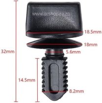 51471923983 BMW E30 Dash Clip