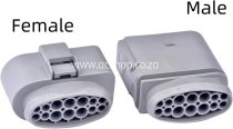 5Q0973837 14-pin Headlight Connector VW Audi